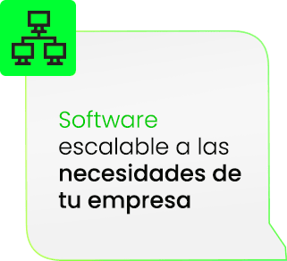 Software escalable a las necesidades de tu empresa